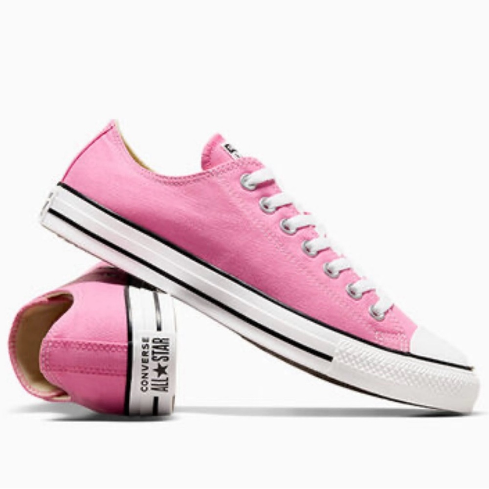 Pink Canvas Sneakers